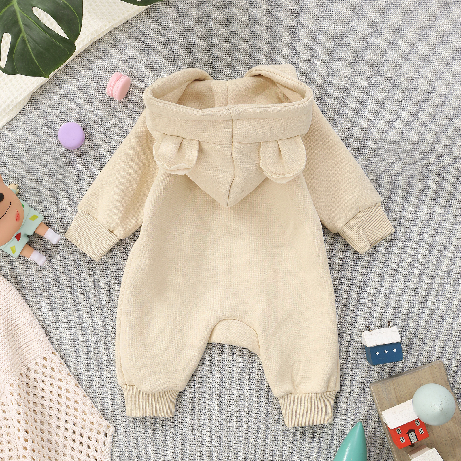 Personalised Name Brody Bear Romper Bestgift Autumn and Winter Baby Outing Clothes Thickened Newborn Clothes Jumpsuit