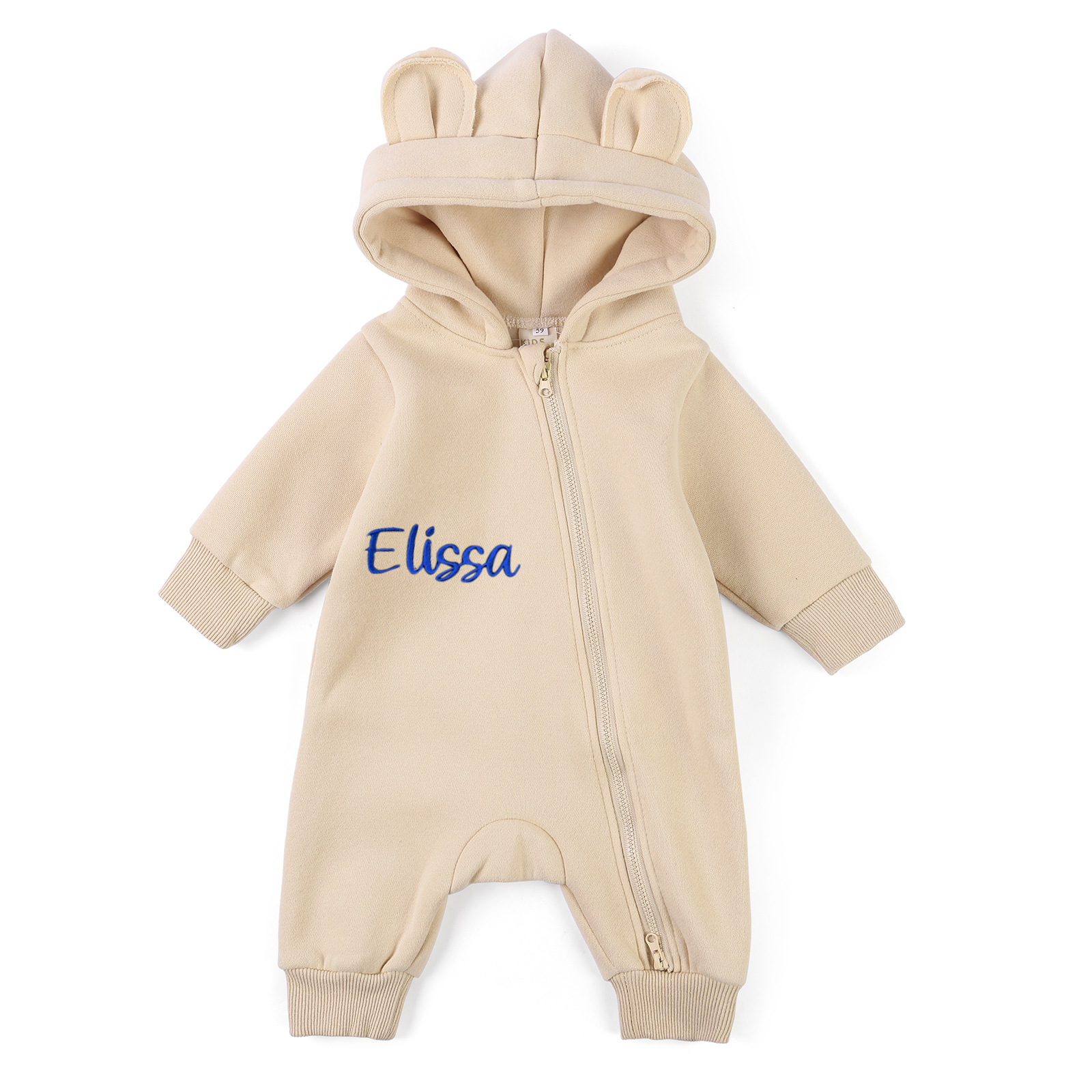 Personalised Name Brody Bear Romper Bestgift Autumn and Winter Baby Outing Clothes Thickened Newborn Clothes Jumpsuit