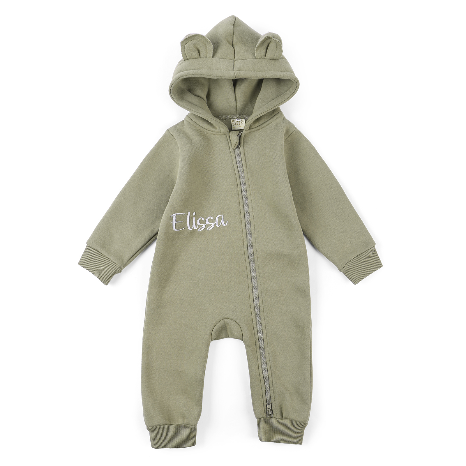 Personalised Name Brody Bear Romper Bestgift Autumn and Winter Baby Outing Clothes Thickened Newborn Clothes Jumpsuit
