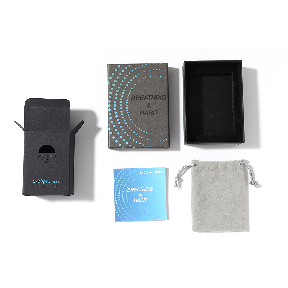 Tiger’s Eye Stone Breathing Necklace, Steel Accents