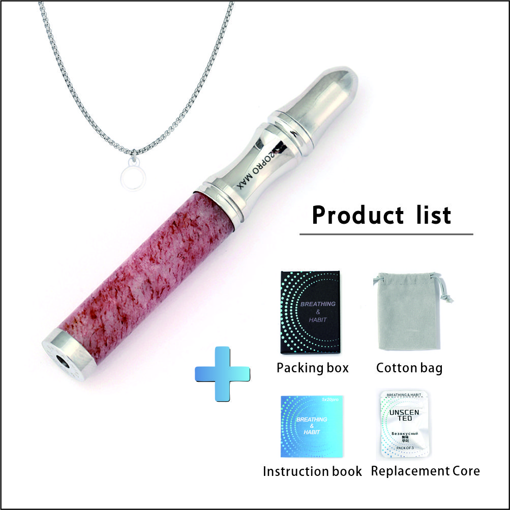 Natural Stone Anti-Stress Breathing Necklace