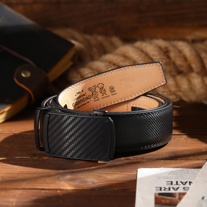 Personalised Leather Belt Customise 1-5 Names and Children Birthday Practical Gifts for Grandad | Jessemade