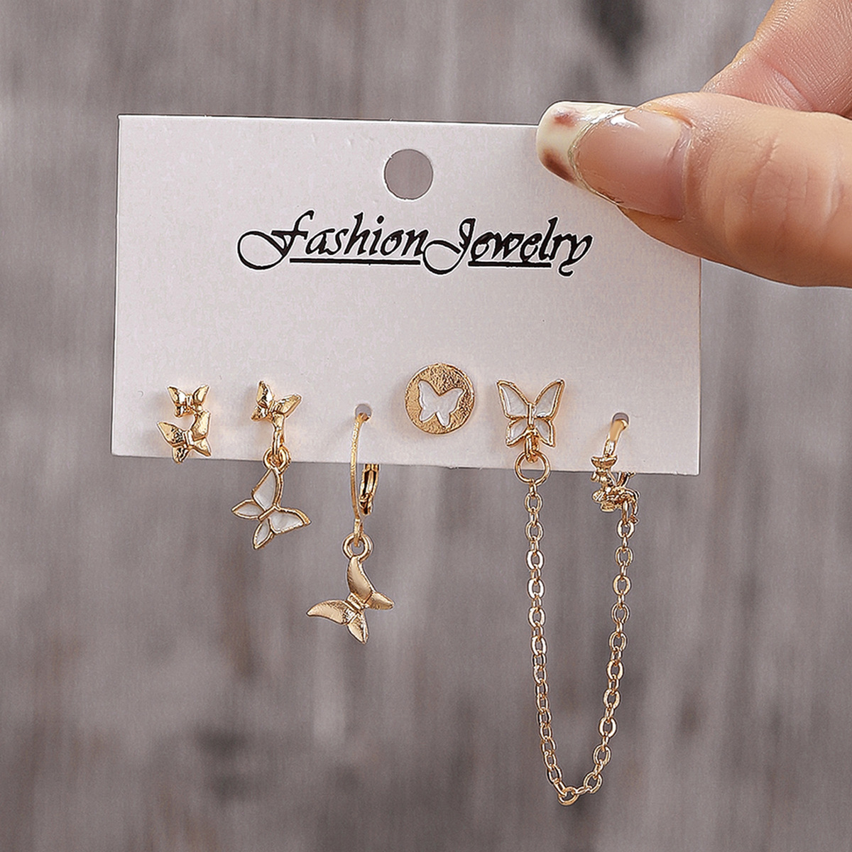 6-Pair Elegant Earring Set Perfect Christmas Gift for Family-Jessemade AU