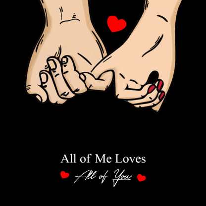 Personalised Couple Gift Set Pinky Promise Couple Candle Holder Heart Matching Keychain with Custom Names & Date Gift Box-Jessemade AU