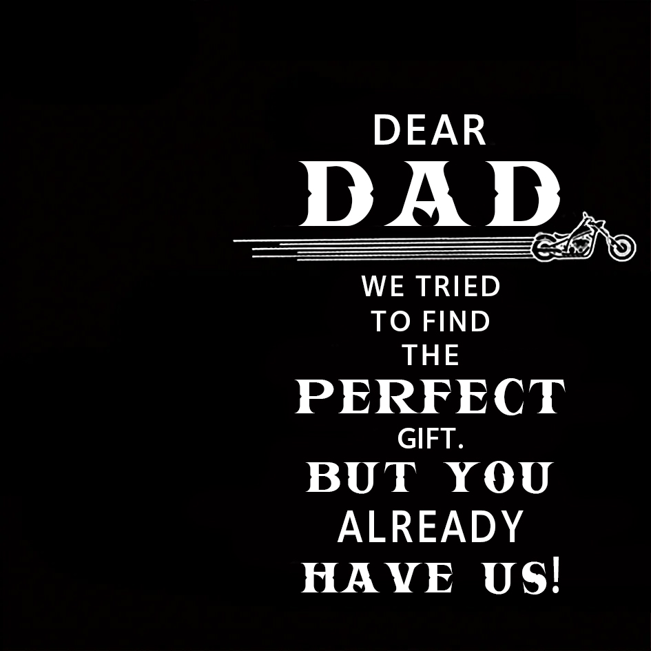 Free Gift - Dear Dad Warm Gift Card