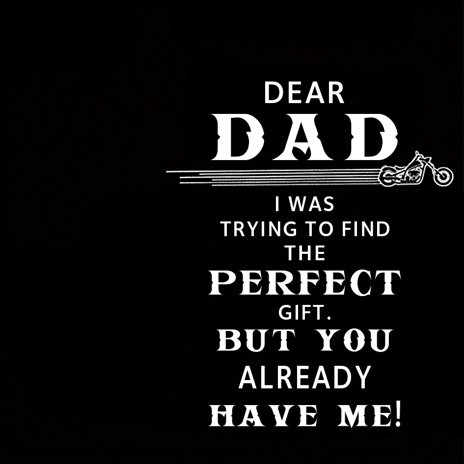 Dear Dad Warm Gift Card, Greeting Card for Father-Jessemade AU