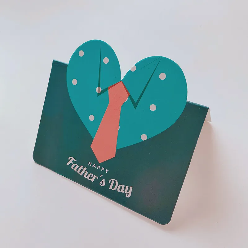 Happy Father's Day Tie Card Handwritten Card Warm Gift Card For Dad | Jessemade