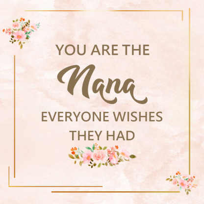 Mum/Nan/Nana/Nanny/Mam Warm Gift Card, Greeting Card for Grandma/Mother | Jessemade