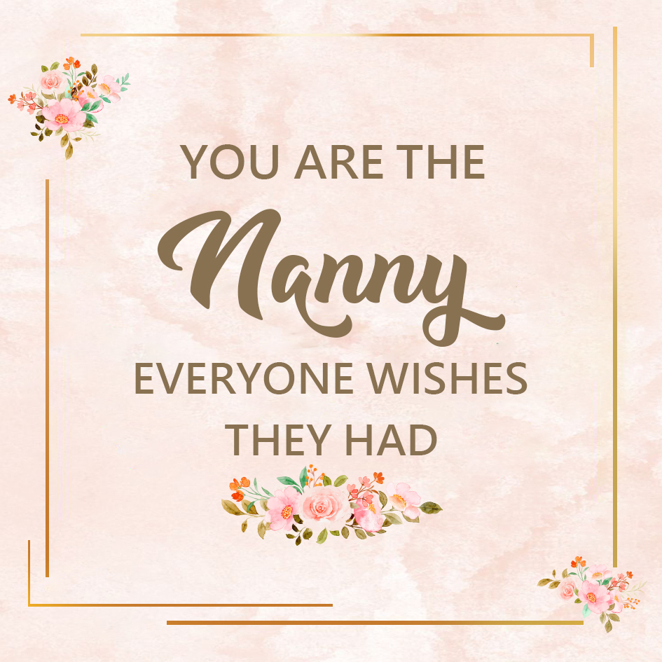 Mum/Nan/Nana/Nanny/Mam Warm Gift Card, Greeting Card for Grandma/Mother | Jessemade