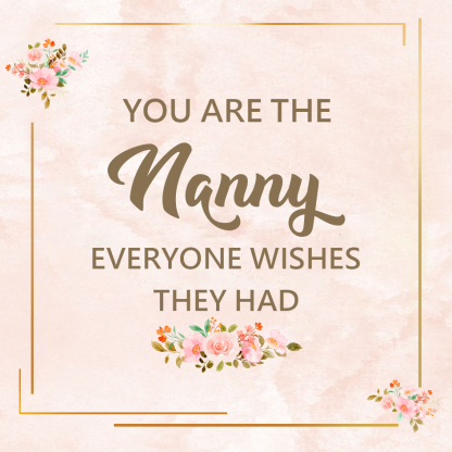 Mum/Nan/Nana/Nanny/Mam Warm Gift Card, Greeting Card for Grandma/Mother | Jessemade