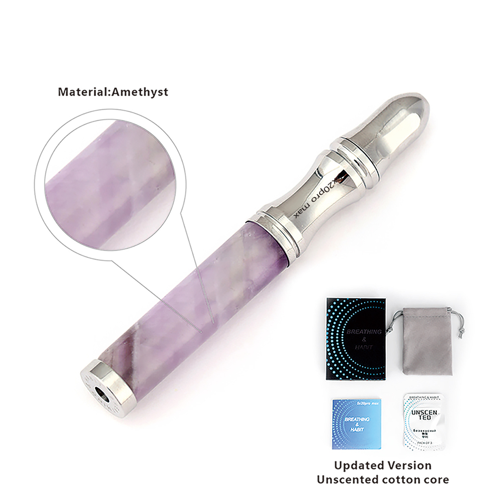 Natural Stone Anti-Stress Breathing Necklace