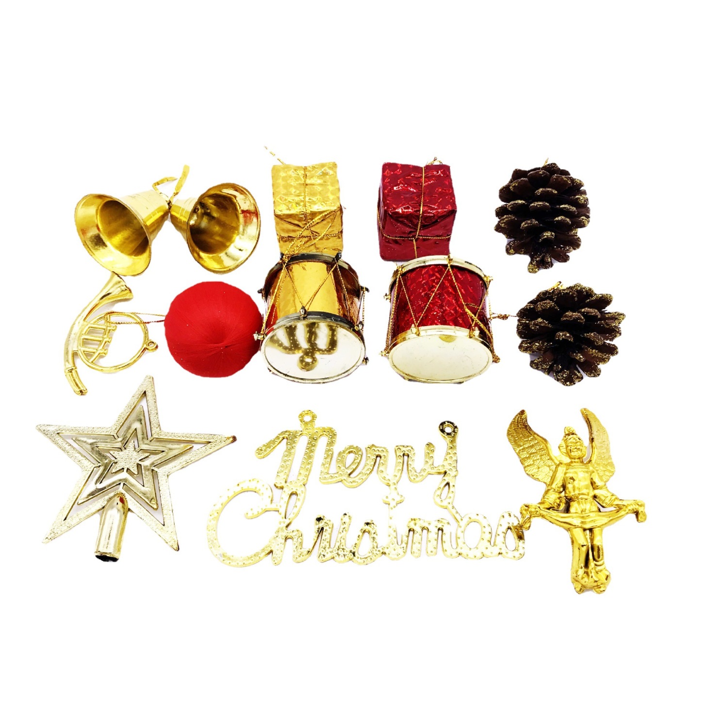 Mini Christmas Ornament Set for Festive Cheer