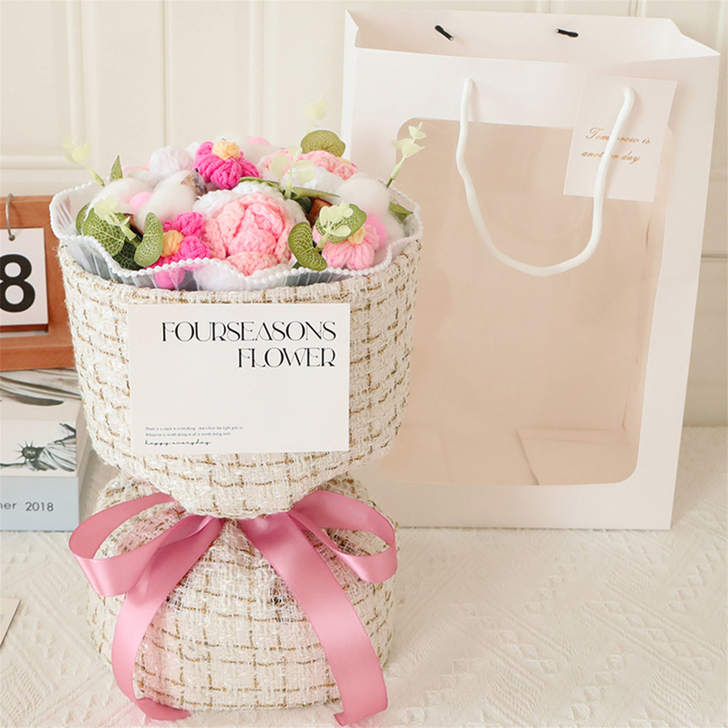 Handcrafted Plush Flower Bouquet – Perfect Gift for Mum, Nan or Loved Ones | Jessemade