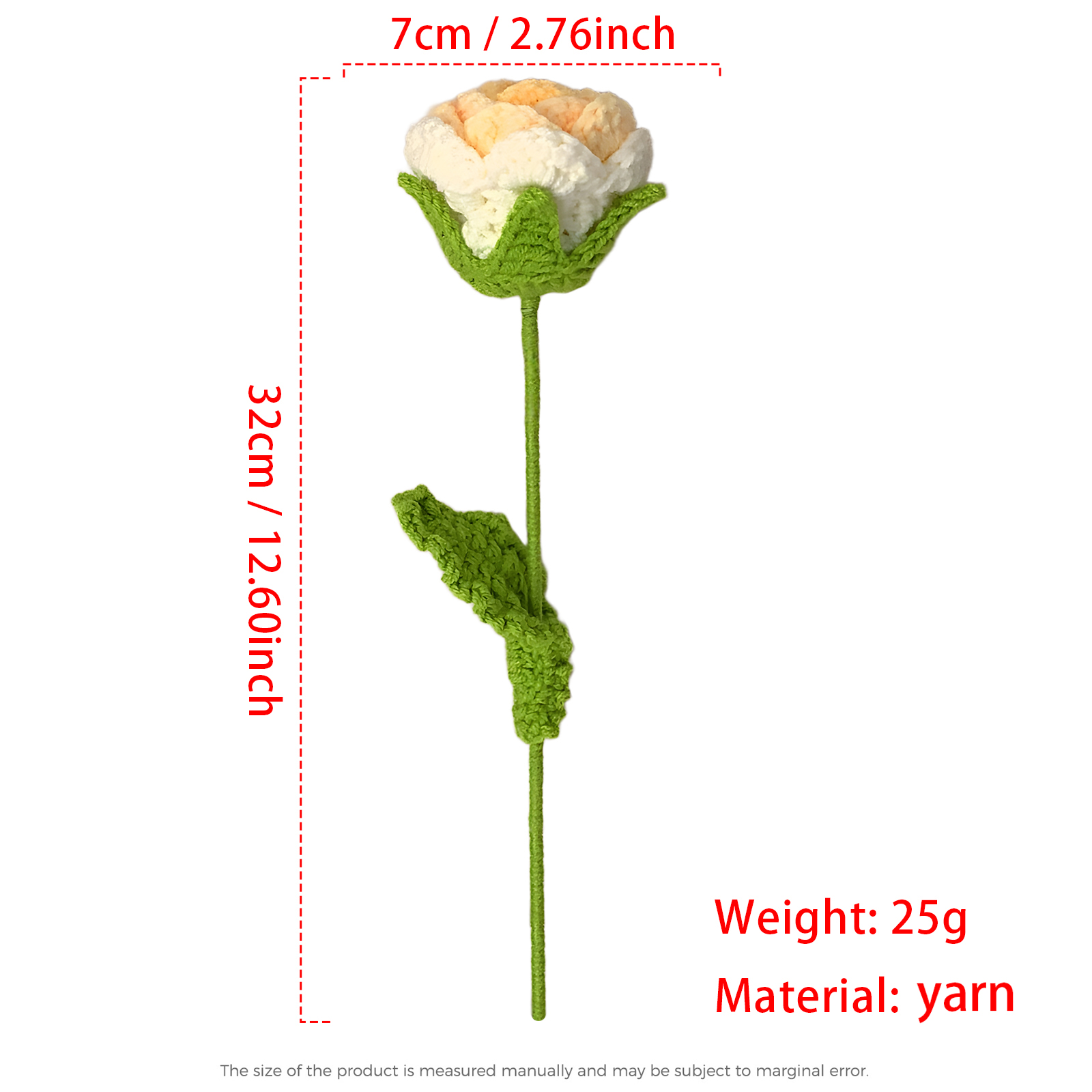 Handcrafted Yarn Flower – Perfect Gift for Mum, Nan or Loved Ones | Jessemade