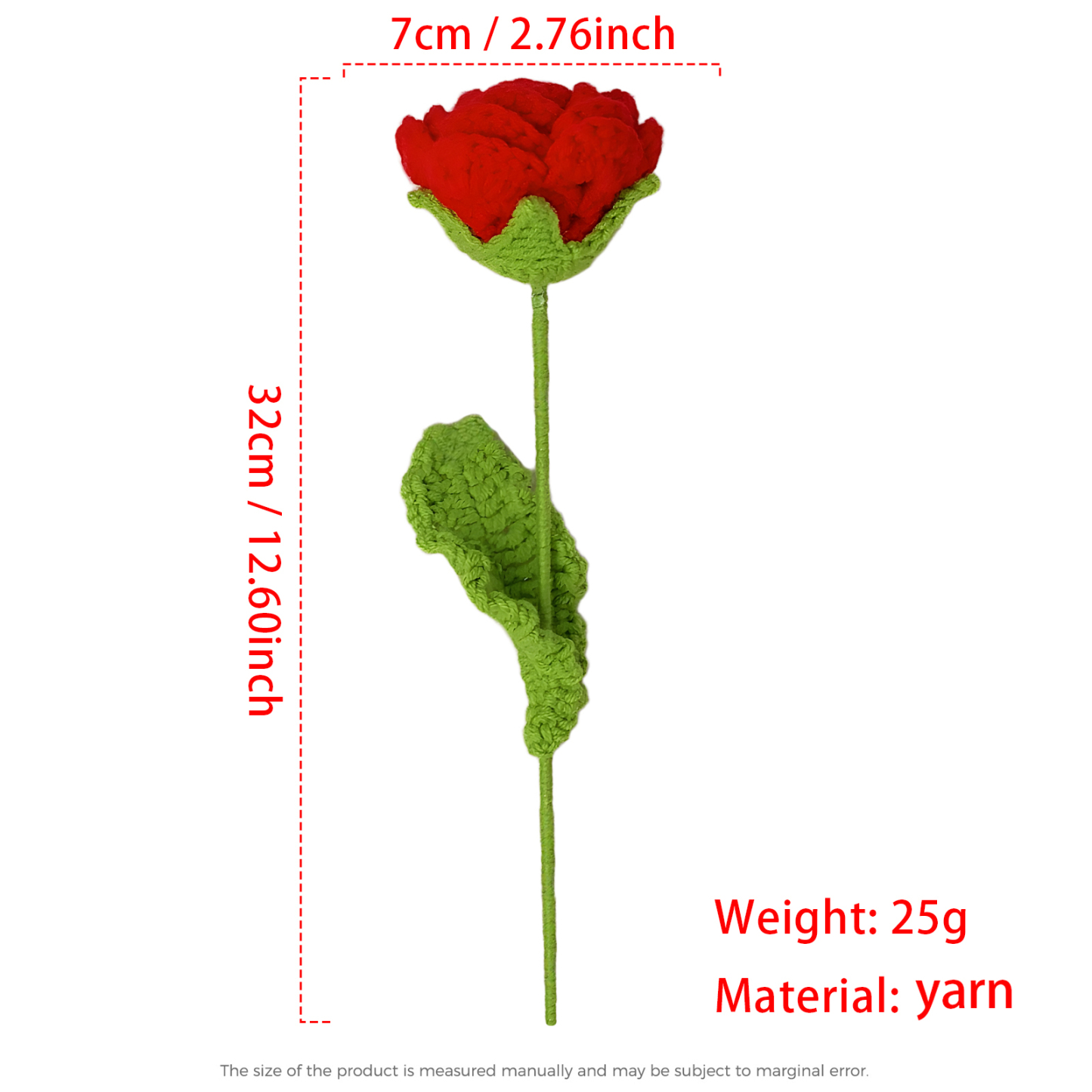 Handcrafted Yarn Flower – Perfect Gift for Mum, Nan or Loved Ones | Jessemade