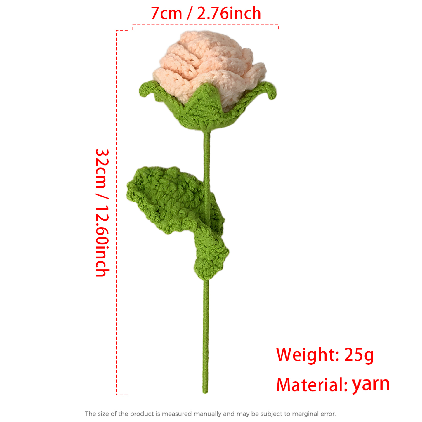 Handcrafted Yarn Flower – Perfect Gift for Mum, Nan or Loved Ones | Jessemade