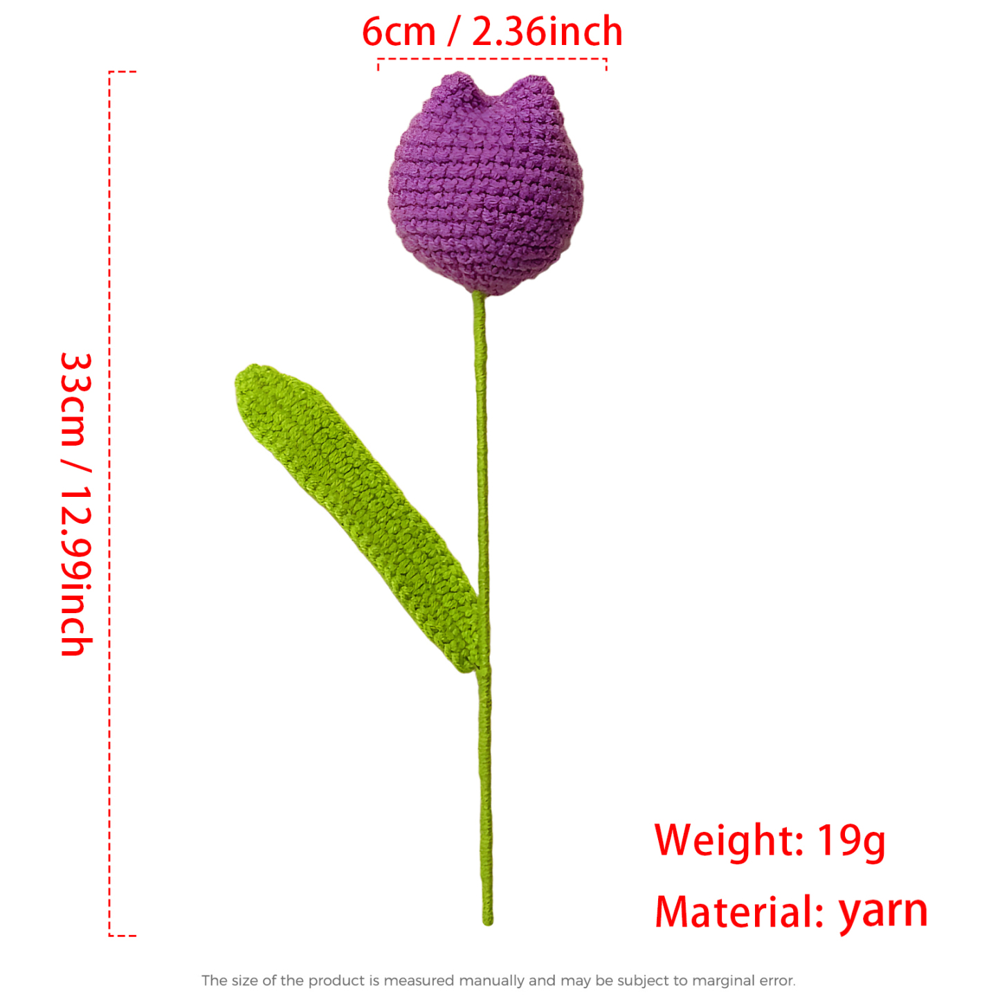 Handcrafted Yarn Flower – Perfect Gift for Mum, Nan or Loved Ones | Jessemade