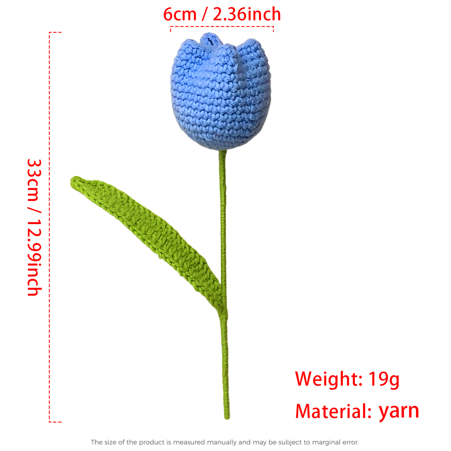 Handcrafted Yarn Flower – Perfect Gift for Mum, Nan or Loved Ones | Jessemade
