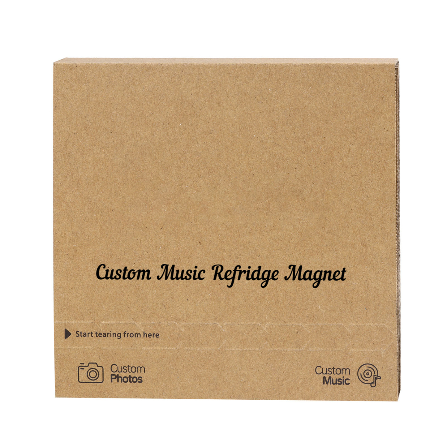 Custom Music Fridge Magnet with Calendar – Personalised Meaningful Photo & Song Family Gift for Any Occasion | Jessemade