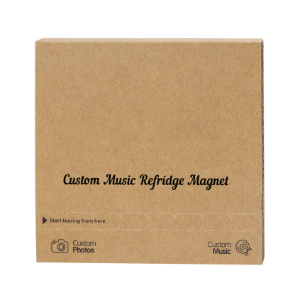 Custom Music Fridge Magnet with Calendar – Personalised Meaningful Photo & Song Family Gift for Any Occasion  | Jessemade