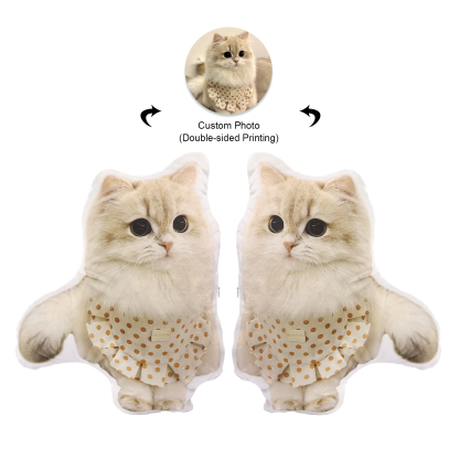 Custom 3D Pet Pillow Personalised Photo Pillow Custom Shape Double Printed Cotton Pillow-Jessemade AU