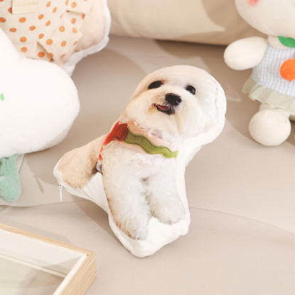 Custom 3D Pet Pillow Personalised Photo Pillow Custom Shape Double Printed Cotton Pillow-Jessemade AU