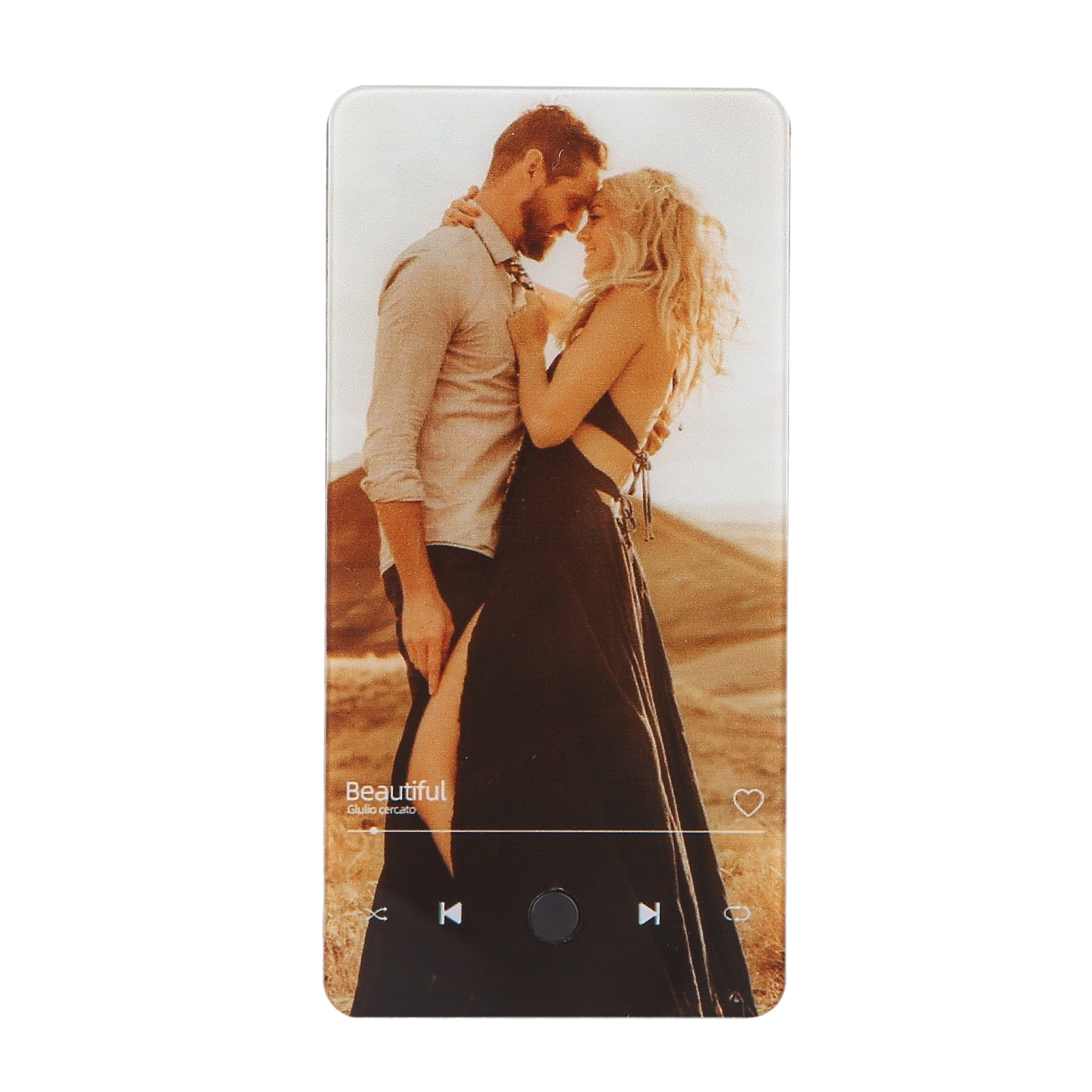 Personalised Fridge Magnet with Music Custom Photo & Song Valentine’s Day Gift for Couples