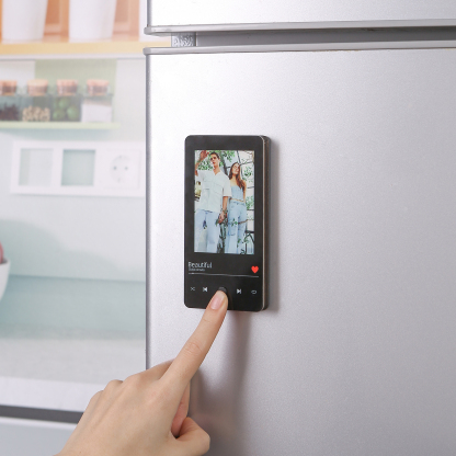 Personalised Fridge Magnet with Music Custom Photo & Song Valentine’s Day Gift for Couples