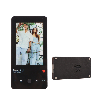 Personalised Fridge Magnet with Music Custom Photo & Song Valentine’s 