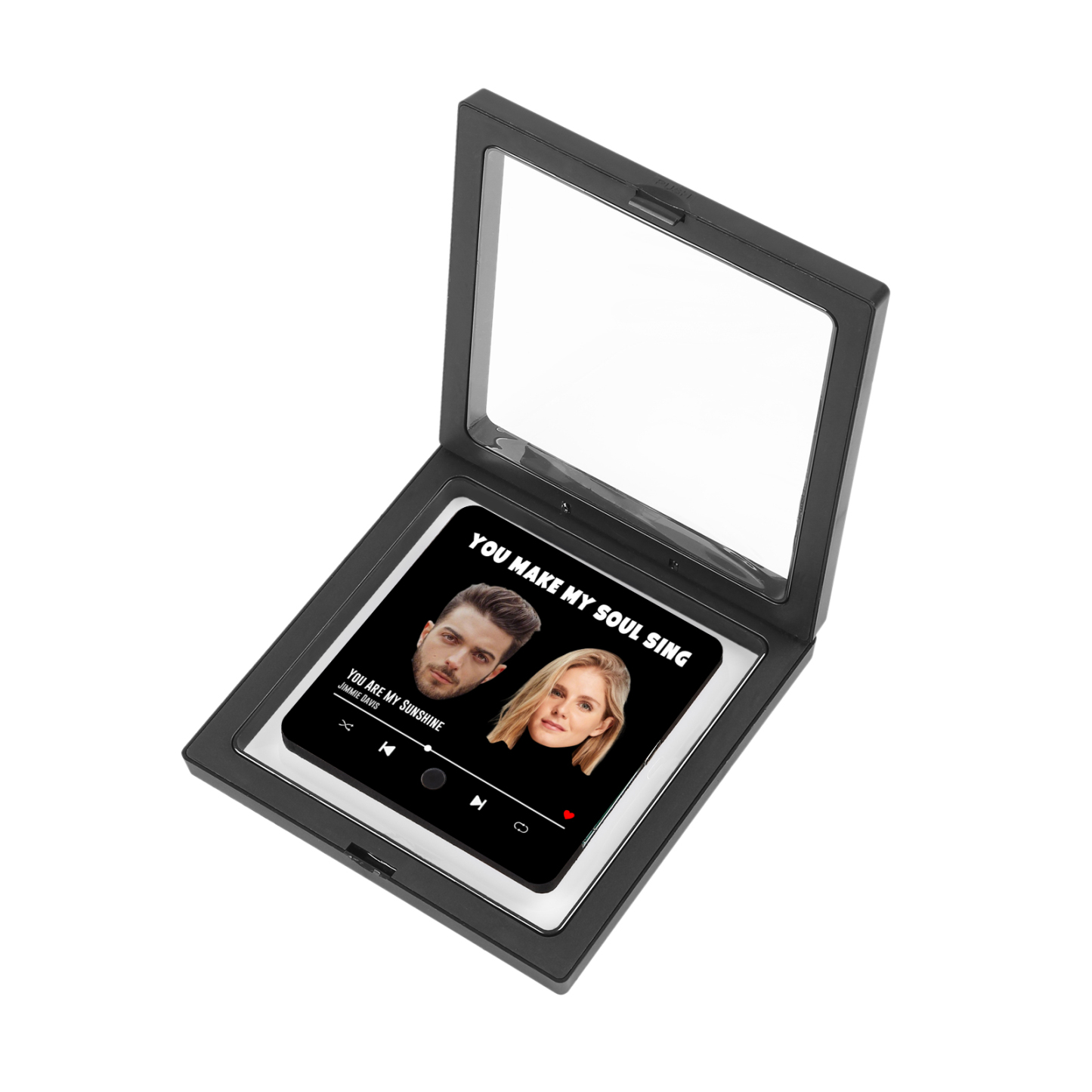 Personalised Music Fridge Magnet You Make My Soul Sing Gift for Couple