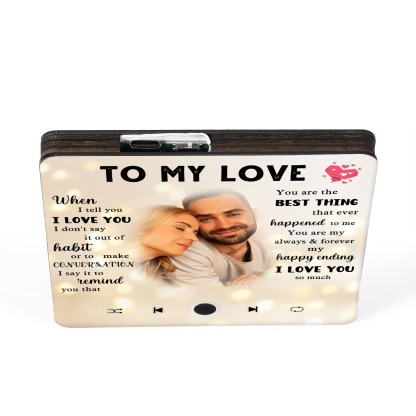 Personalised Photo Fridge Magnet To My Love You Are The Best Thing That Ever Happened To Me Romantic Gift for Couples | Jessemde