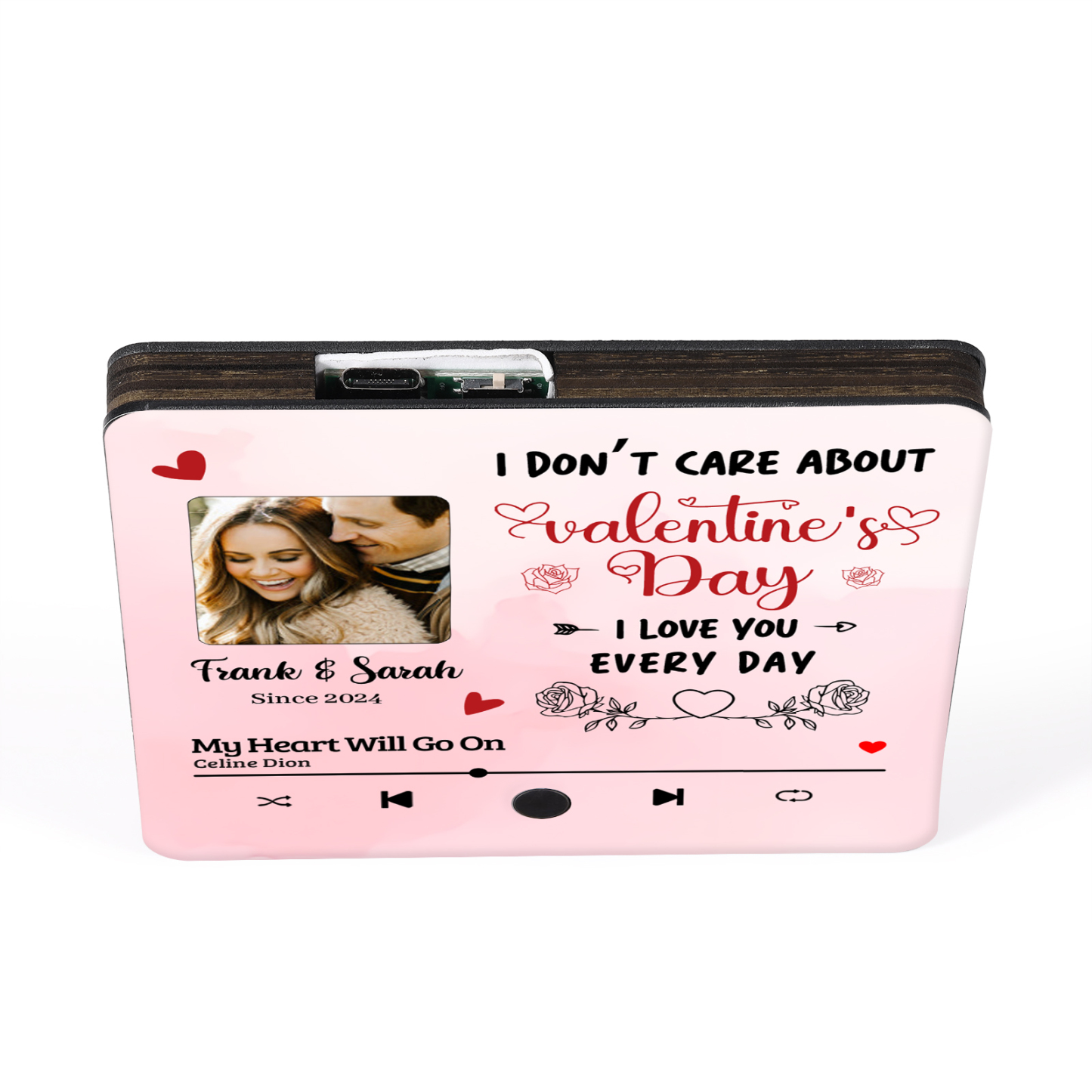 Personalised Photo Fridge Magnets I Dont Care Valentines Day I Love You Every Day Gift for Couples
