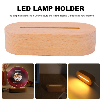 Personalised Photo and Song Light Acrylic Plaque Heartfelt Home Decoration Gift for Couple