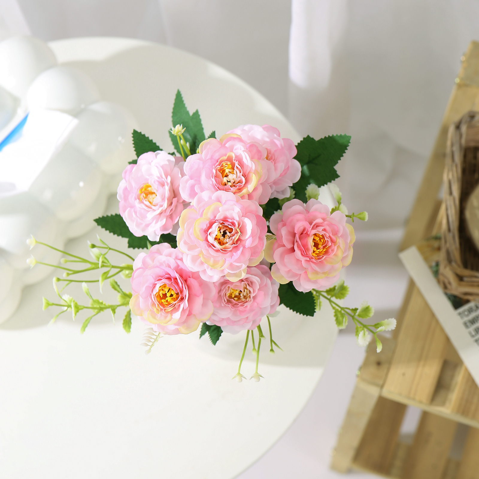 Artificial Flower Bouquet – Realistic Simulated Flowers for Mum, Gran or Loved Ones | Jessemade