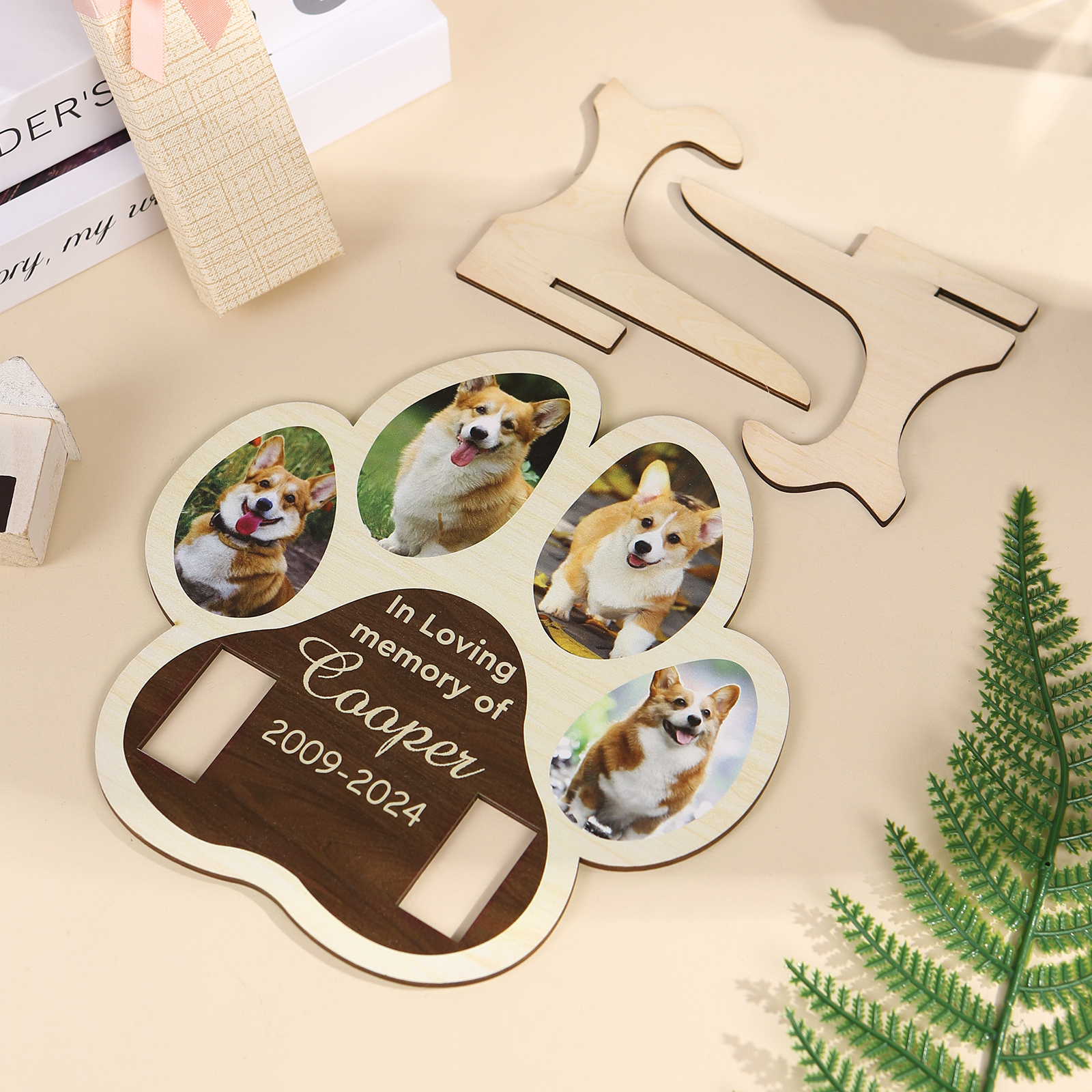 Personalised Pet Memorial Wooden Plaque A Loving Tribute to Cherished Pets