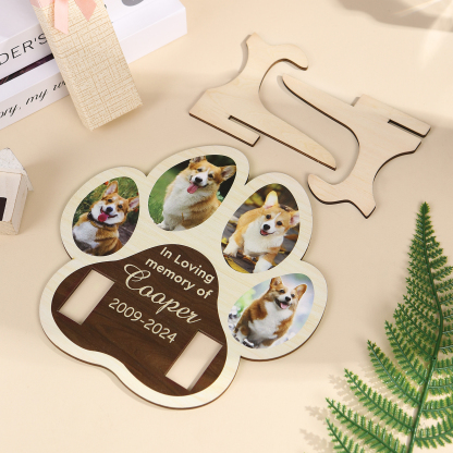 Personalised Pet Memorial Wooden Plaque A Loving Tribute to Cherished Pets