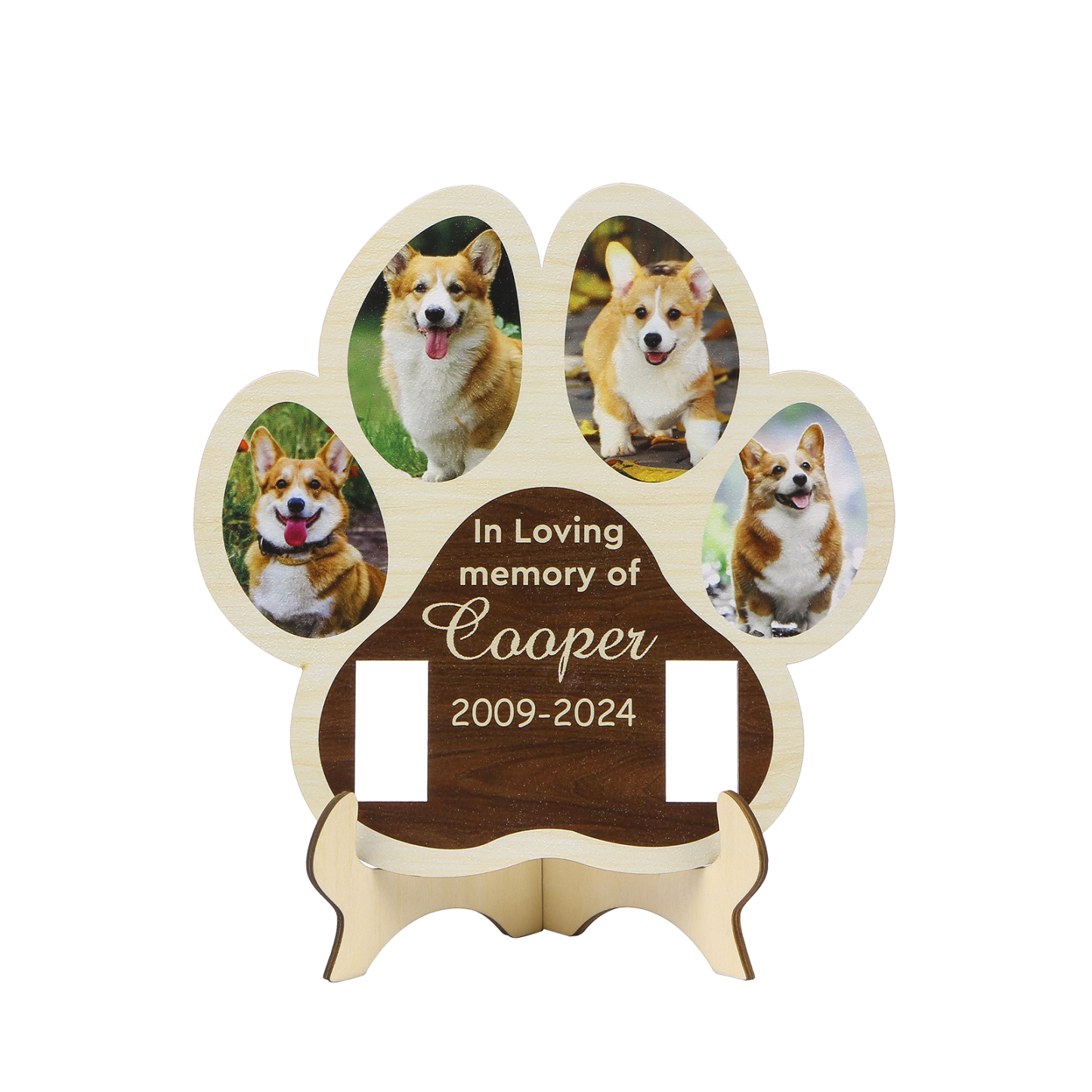 Personalised Pet Memorial Wooden Plaque A Loving Tribute to Cherished Pets