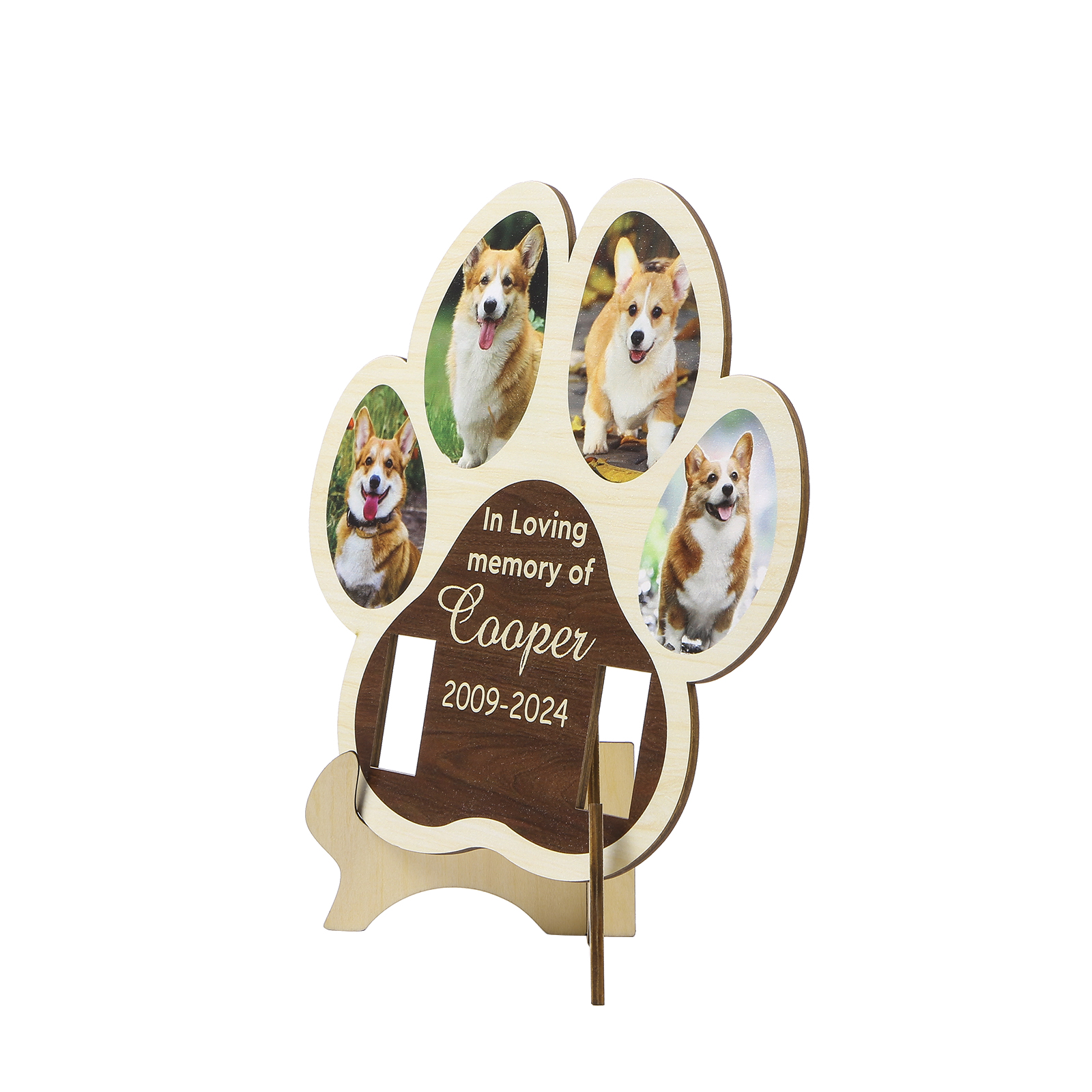 Personalised Pet Memorial Wooden Plaque A Loving Tribute to Cherished Pets