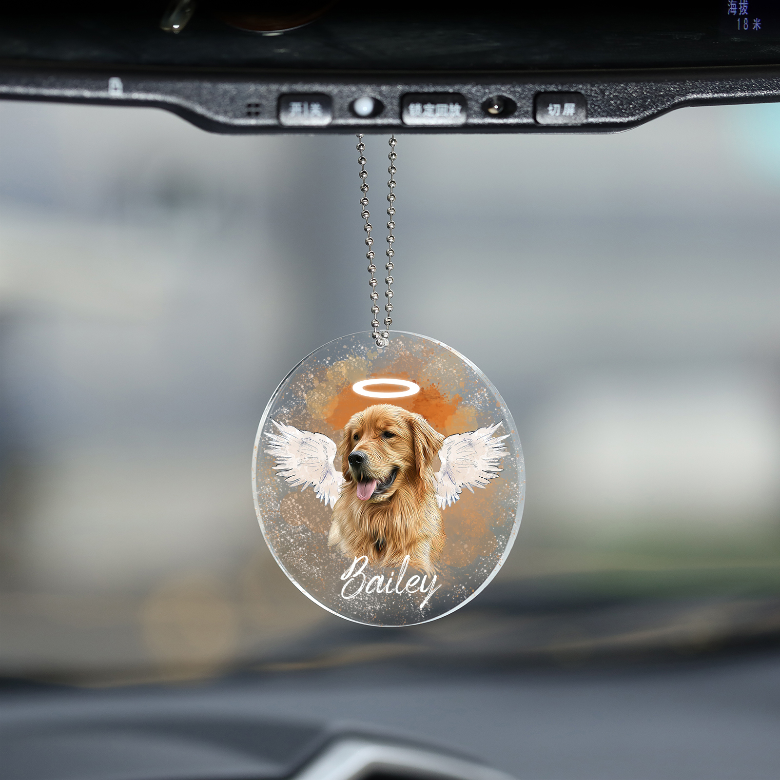 Personalised Pet Memorial Acrylic Ornament Custom with Photo & Name-Jessemade AU