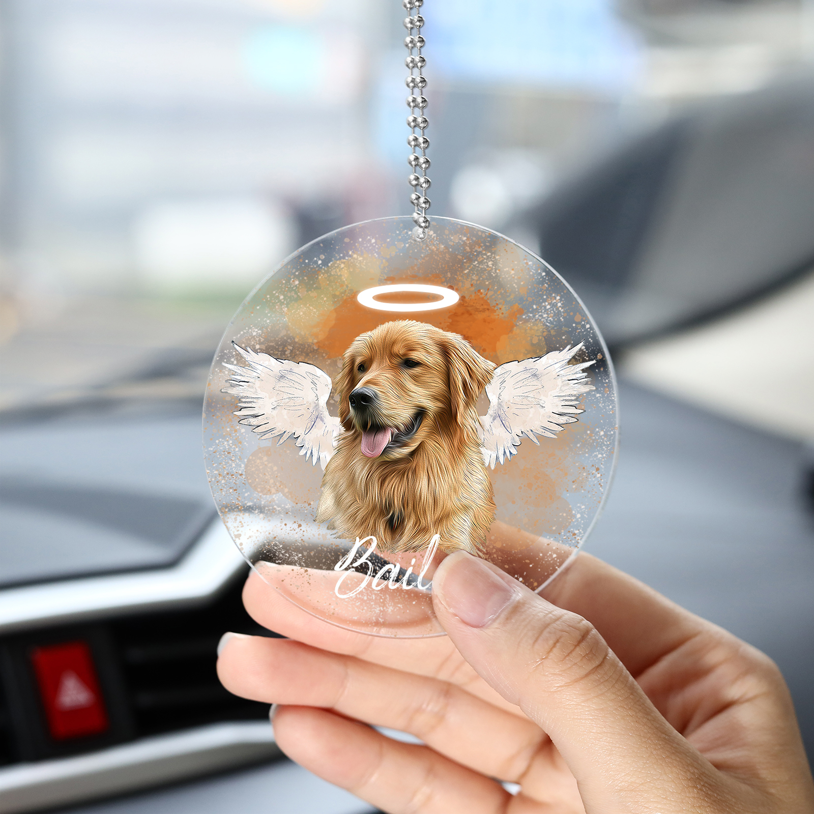Personalised Pet Memorial Acrylic Ornament Custom with Photo & Name-Jessemade AU