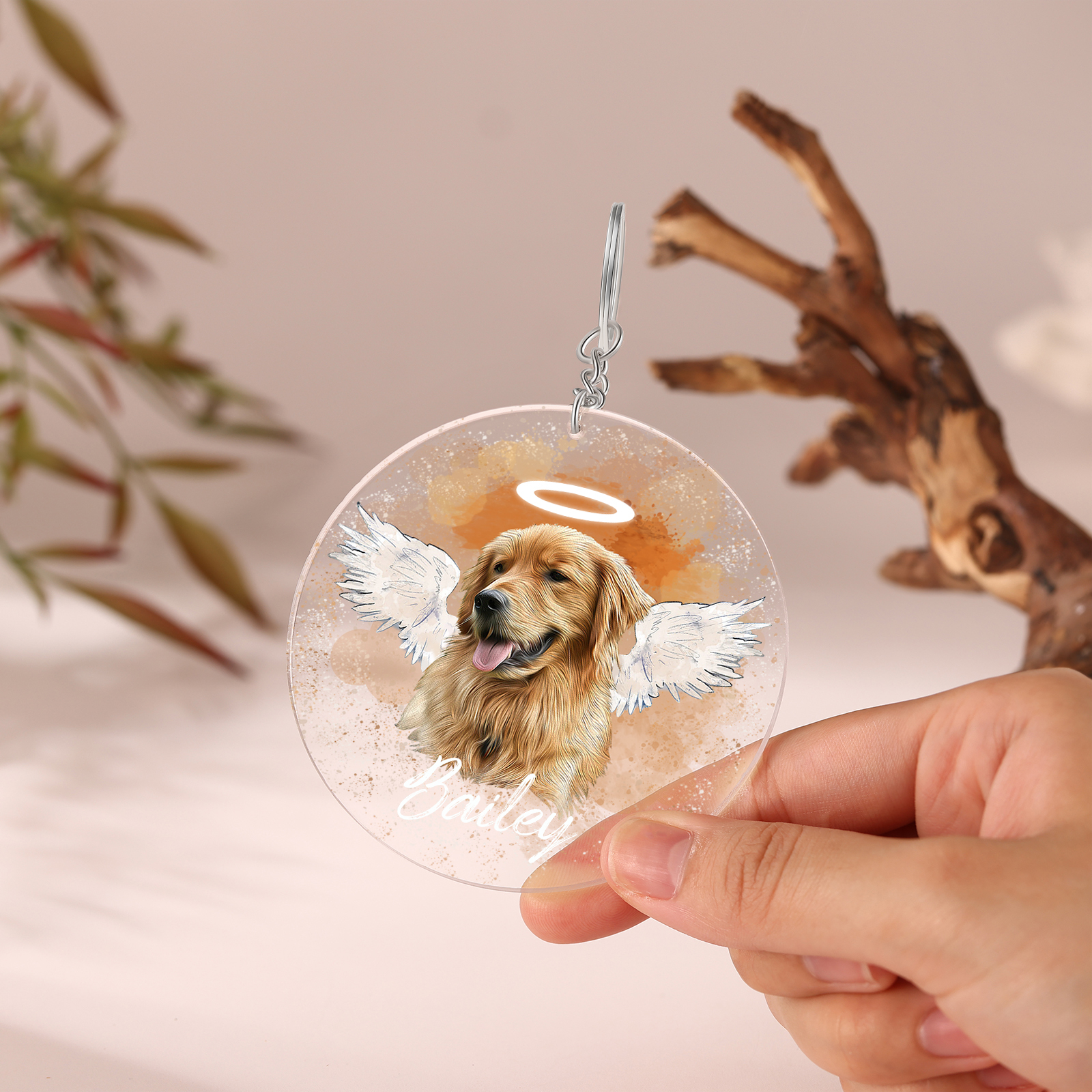 Personalised Pet Memorial Acrylic Ornament Custom with Photo & Name-Jessemade AU