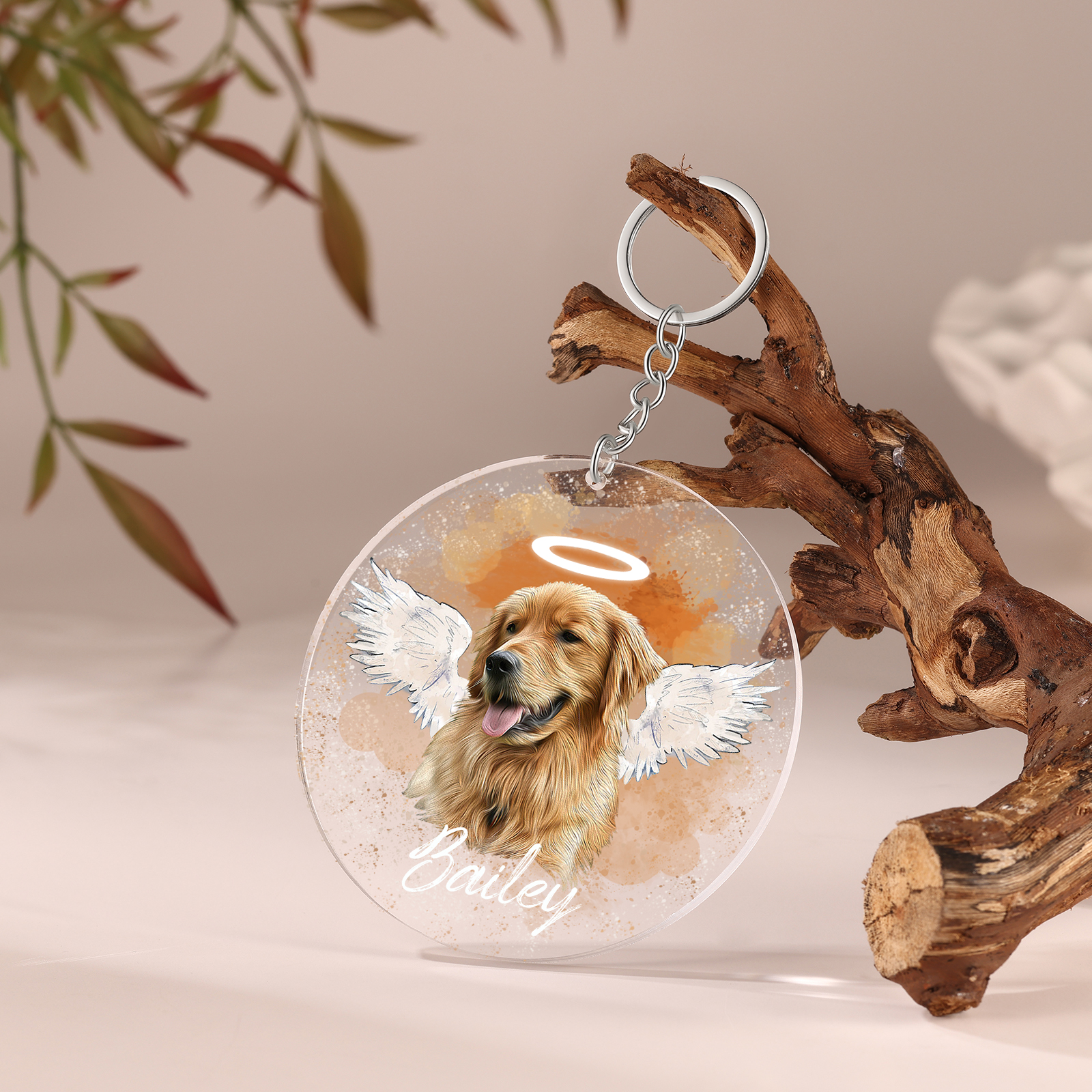 Personalised Pet Memorial Acrylic Ornament Custom with Photo & Name-Jessemade AU
