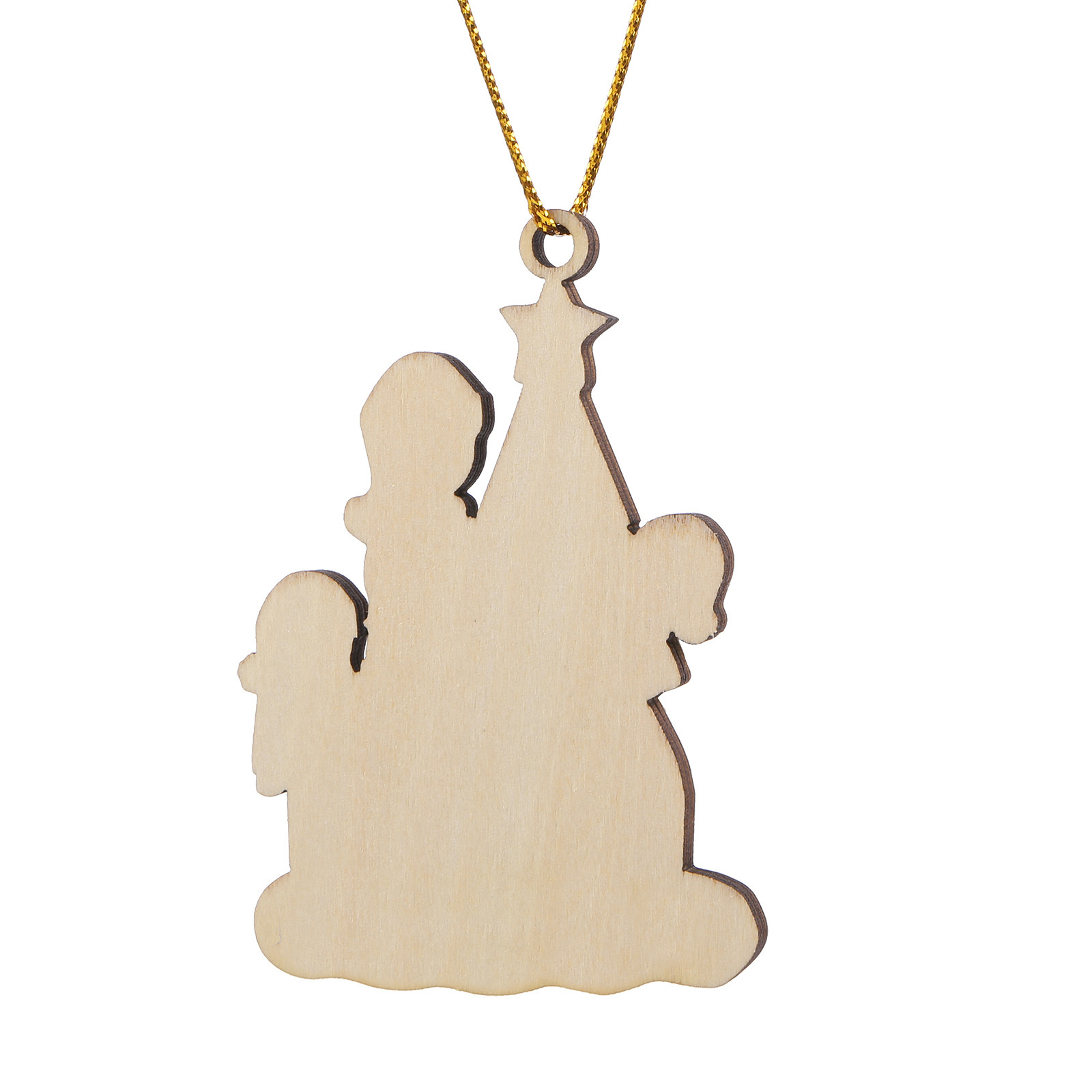 Single Mom Personalized Christmas Tree Ornament with 3 Names Message Cherish Family Memories-Jessemade AU