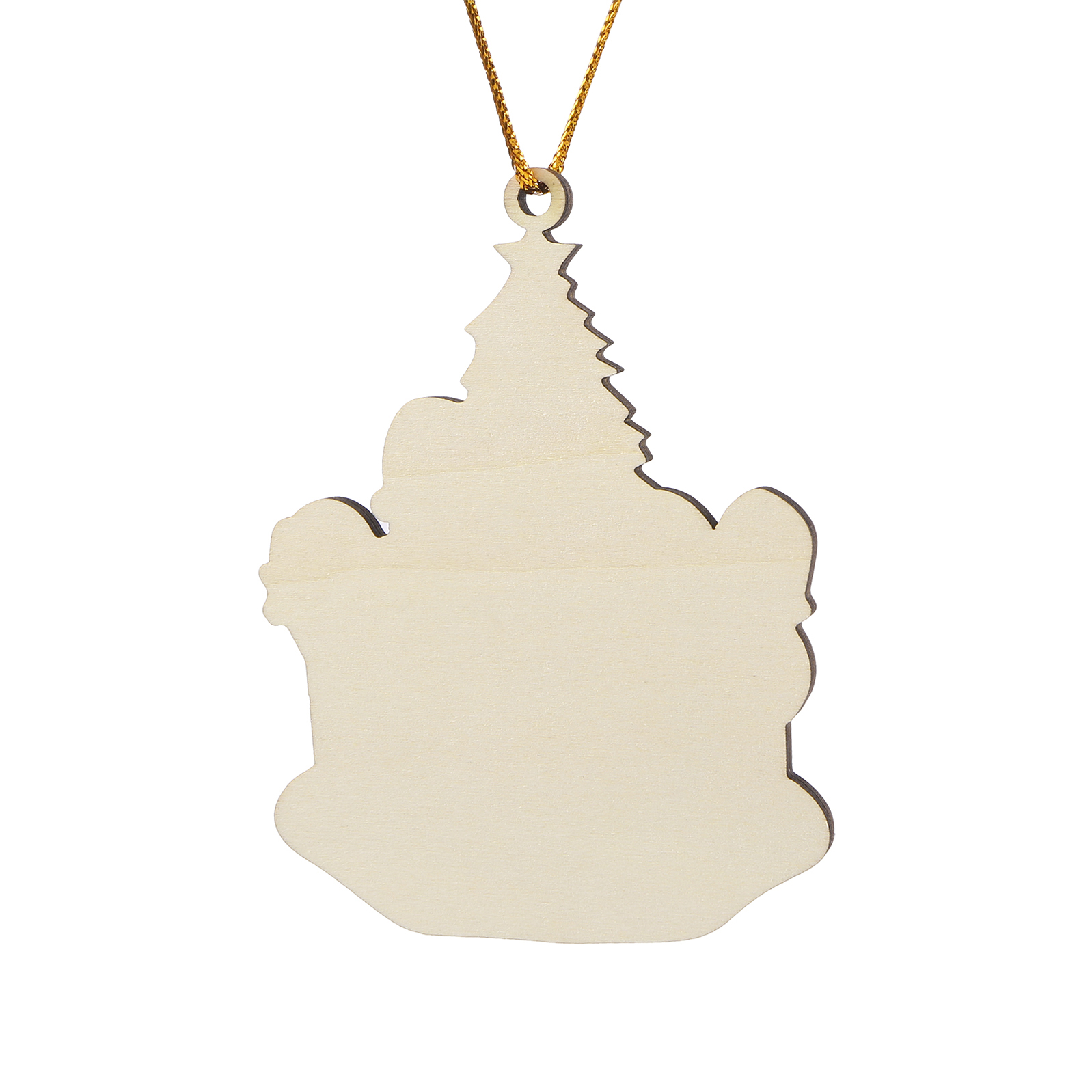 Grandparents Grandchildren Personalised Christmas Ornament with Custom 5 Names Family Wooden Ornament-Jessemade AU