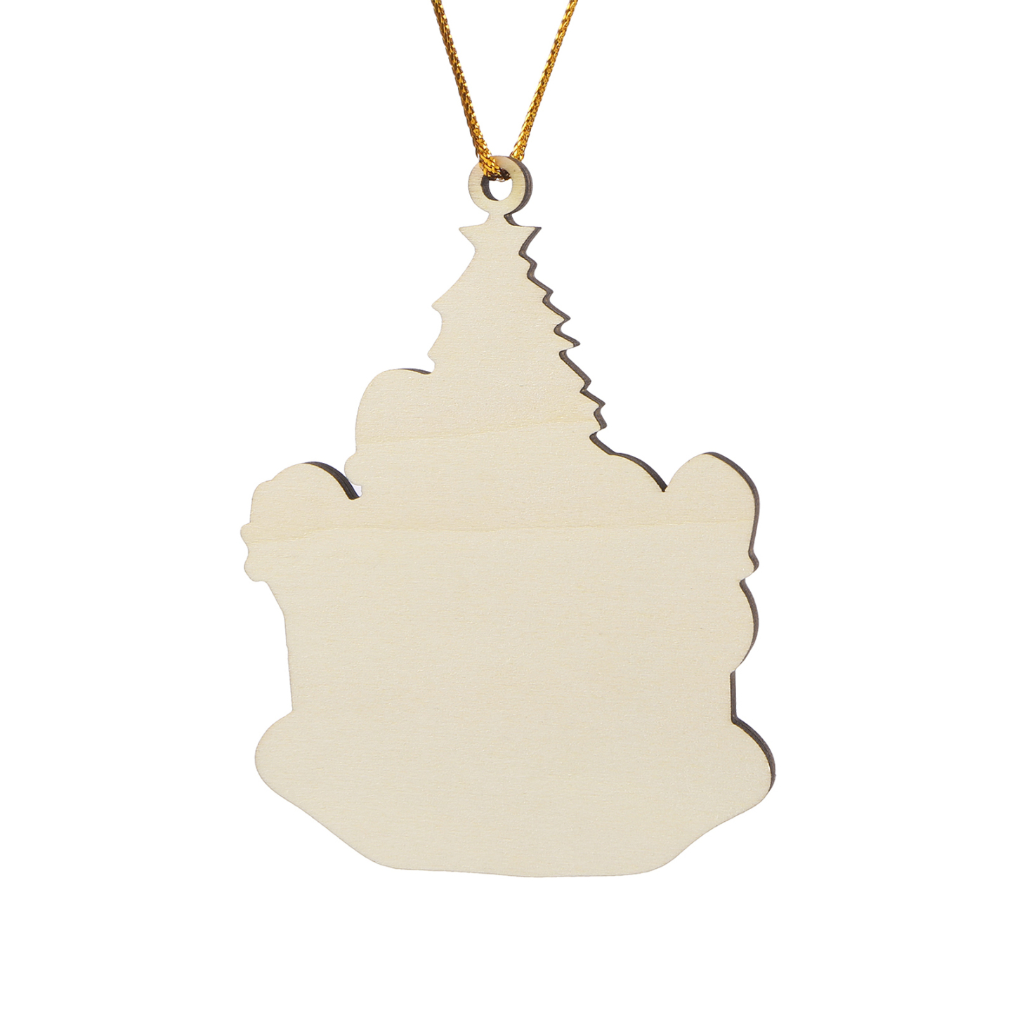 Grandparents Grandchildren Personalised Christmas Ornament with Custom 5 Names Family Wooden Ornament-Jessemade AU