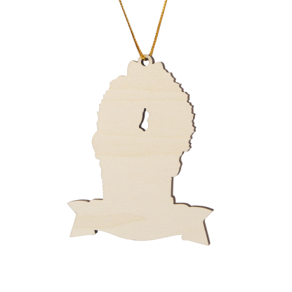 Personalised Family Wooden Christmas Ornament with Custom 3 Names Wreath Ornament-Jessemade AU