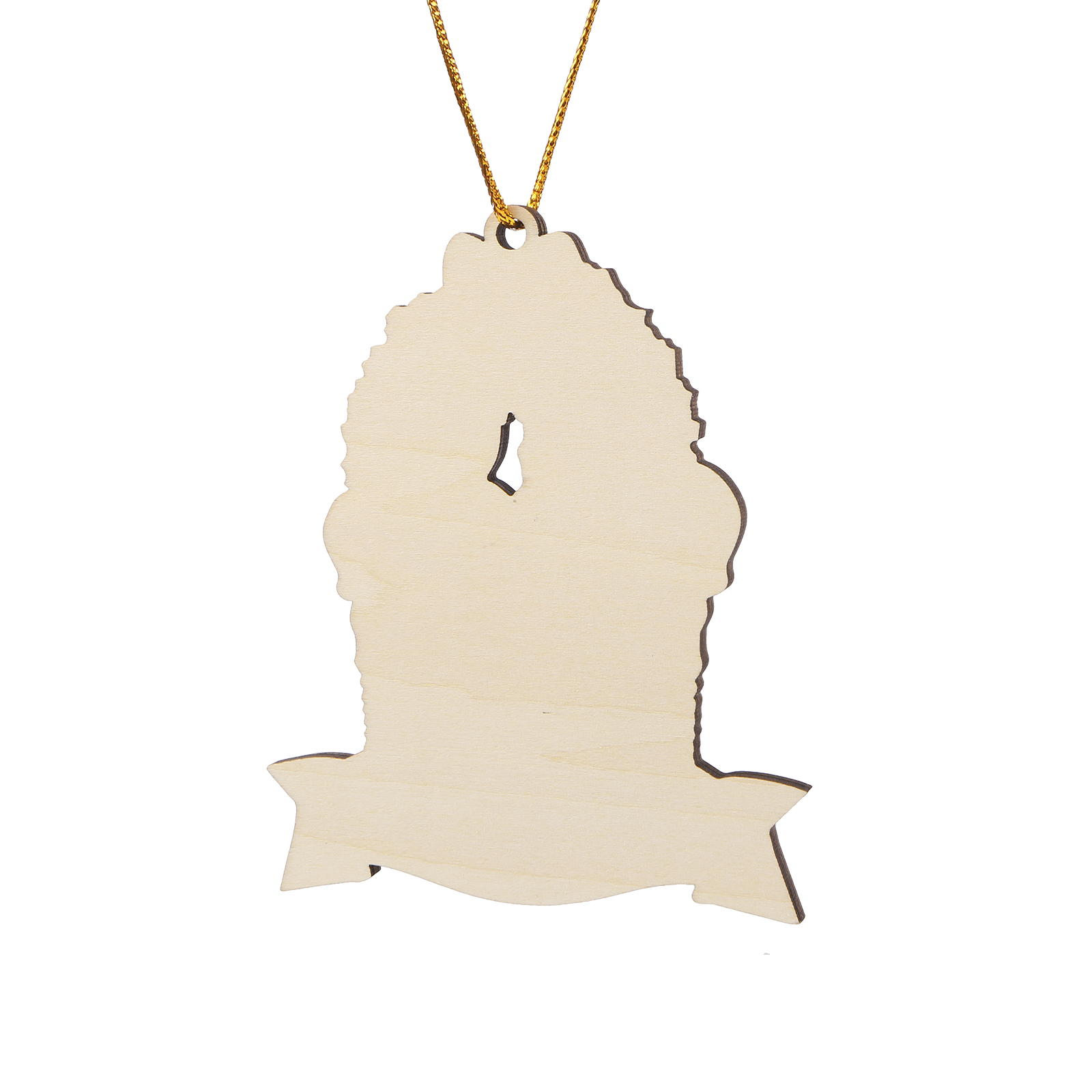 Personalised Family Wooden Christmas Ornament with Custom 4 Names Wreath Ornament-Jessemade AU