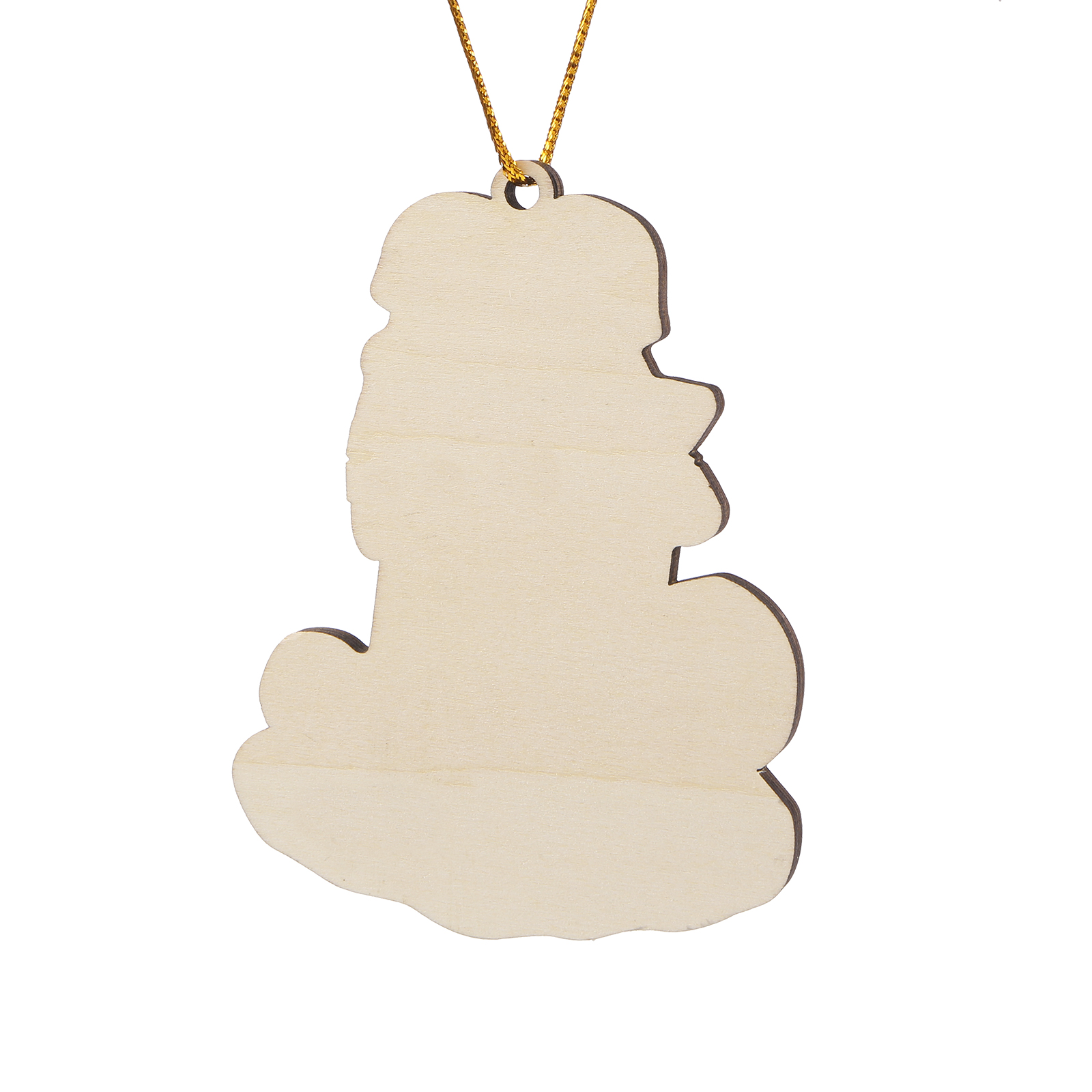 Snow Shoveling Family Personalised Wooden Christmas Ornament with Custom 2 Names-Jessemade AU