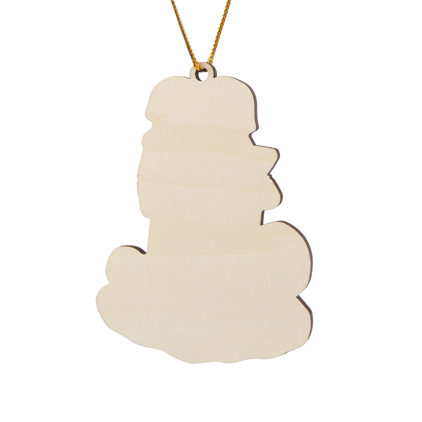 Snow Shoveling Family Personalised Wooden Christmas Ornament with Custom 3 Names-Jessemade AU