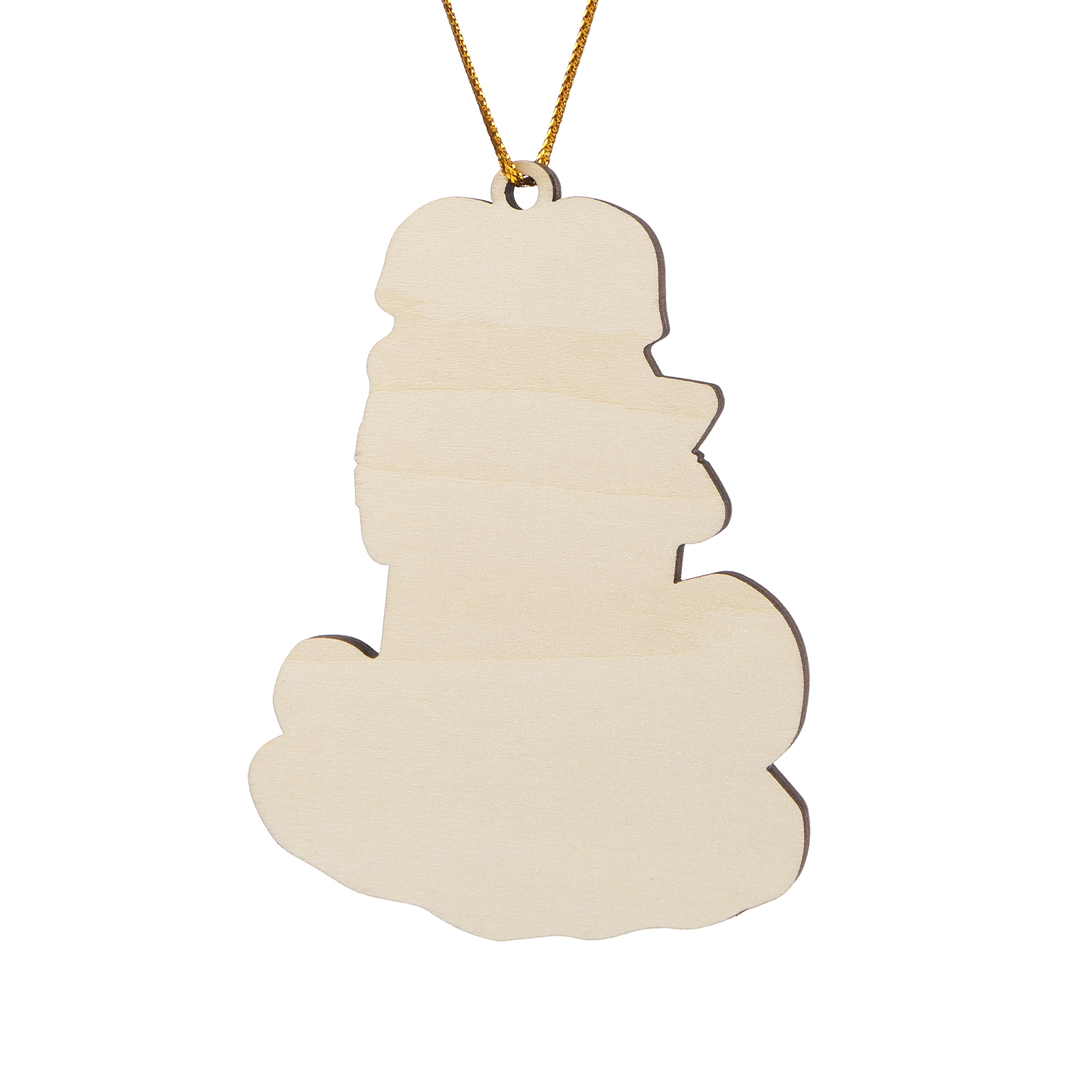 Snow Shoveling Family Personalised Wooden Christmas Ornament with Custom 3 Names-Jessemade AU